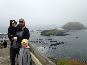 Seal Rocks in the distance.